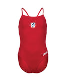 Bay of Islands Girls' Solid Team Challenge Swimsuit - Red