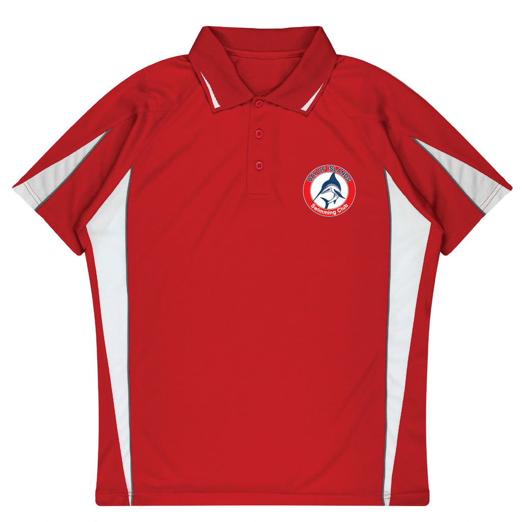 Bay of Islands Youth Club Polo - Red – Arena Water Instinct NZ
