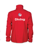 Canterbury Diving Unisex Team Jacket Panel - Red