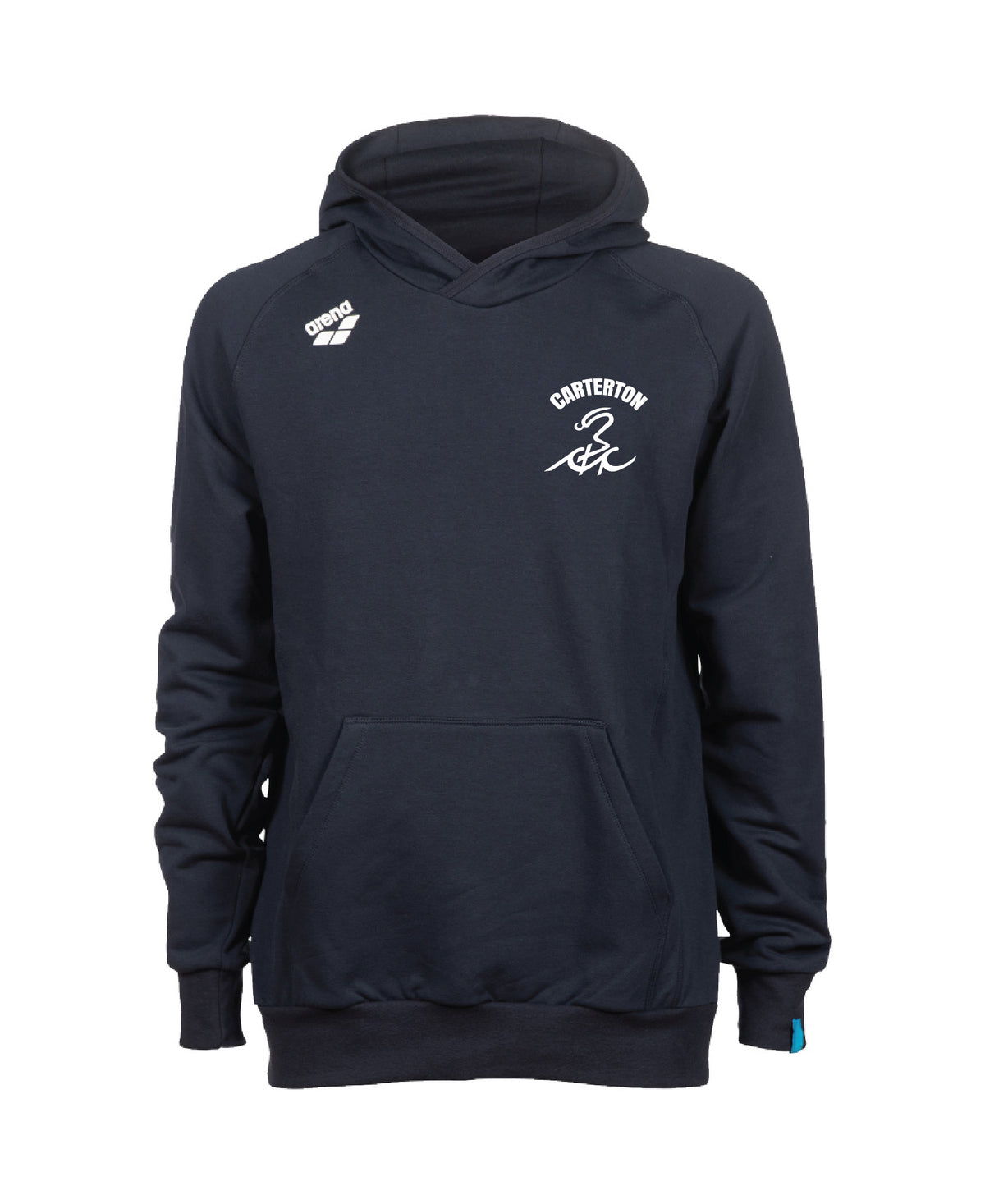 Carterton Unisex Hooded Panel Sweatshirt - Navy