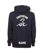 Carterton Unisex Hooded Panel Sweatshirt - Navy