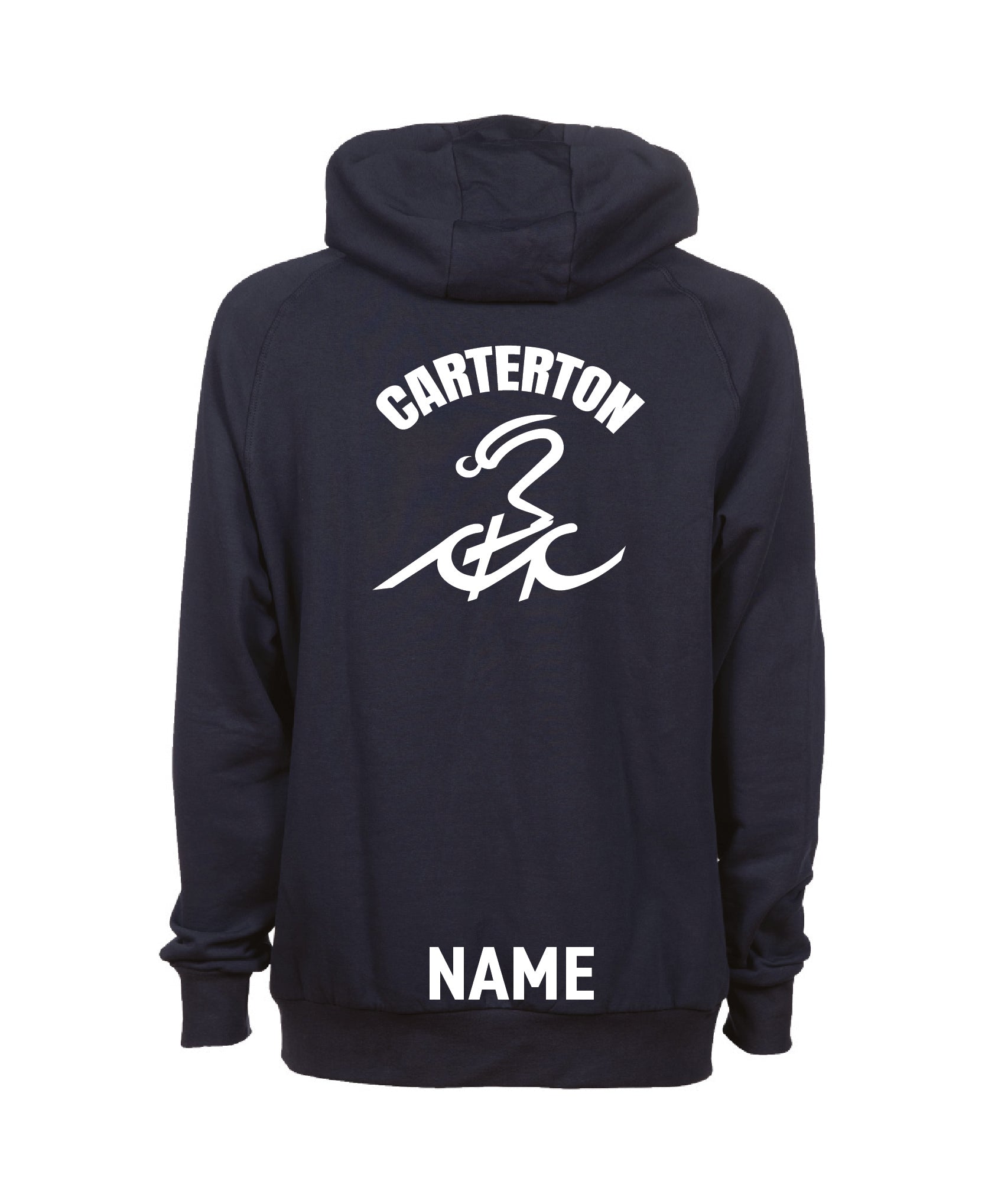 Carterton Unisex Hooded Panel Sweatshirt - Navy