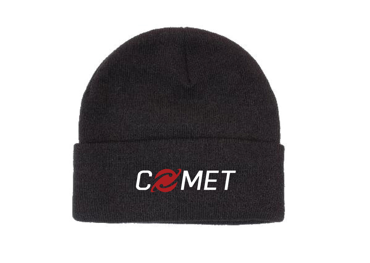 Comet Acrylic Beanie - Black