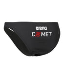 Comet Women's Solid Team Bikini Bottom - Black