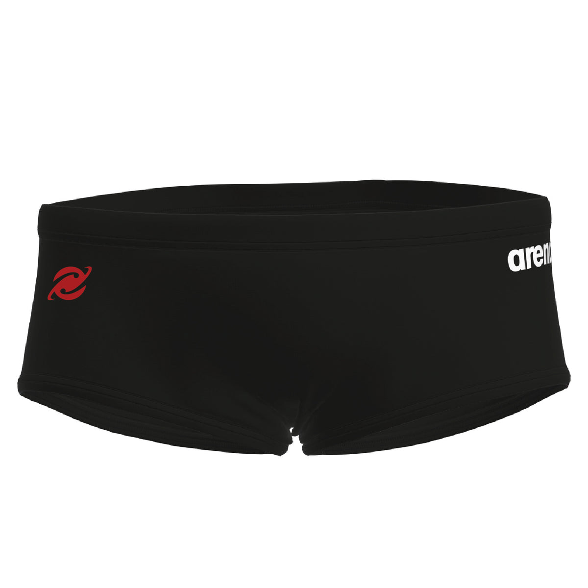 Comet Men's Solid Team Low-Waist Shorts - Black