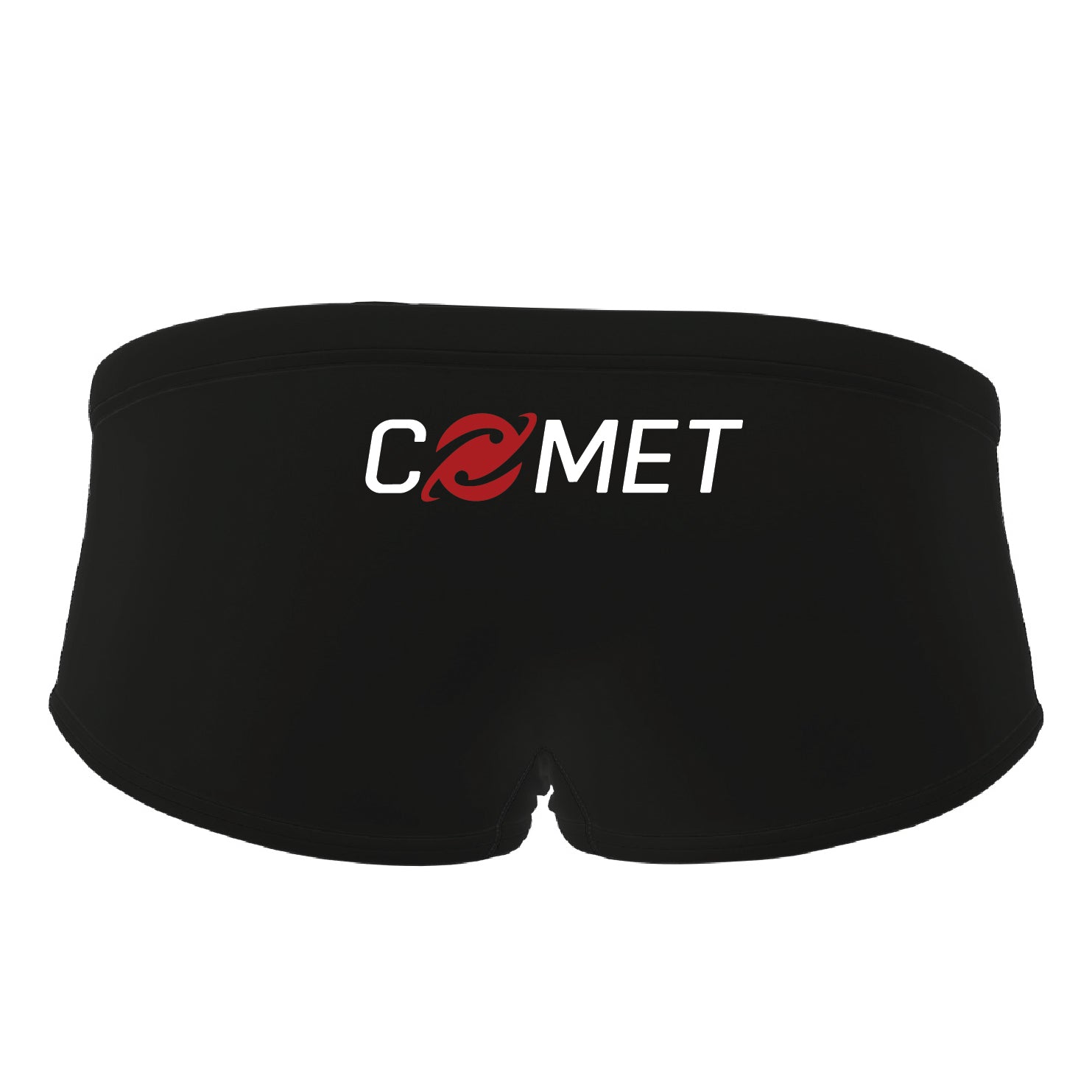 Comet Men's Solid Team Low-Waist Shorts - Black
