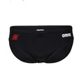 Comet Men's Solid Team Swim Briefs - Black