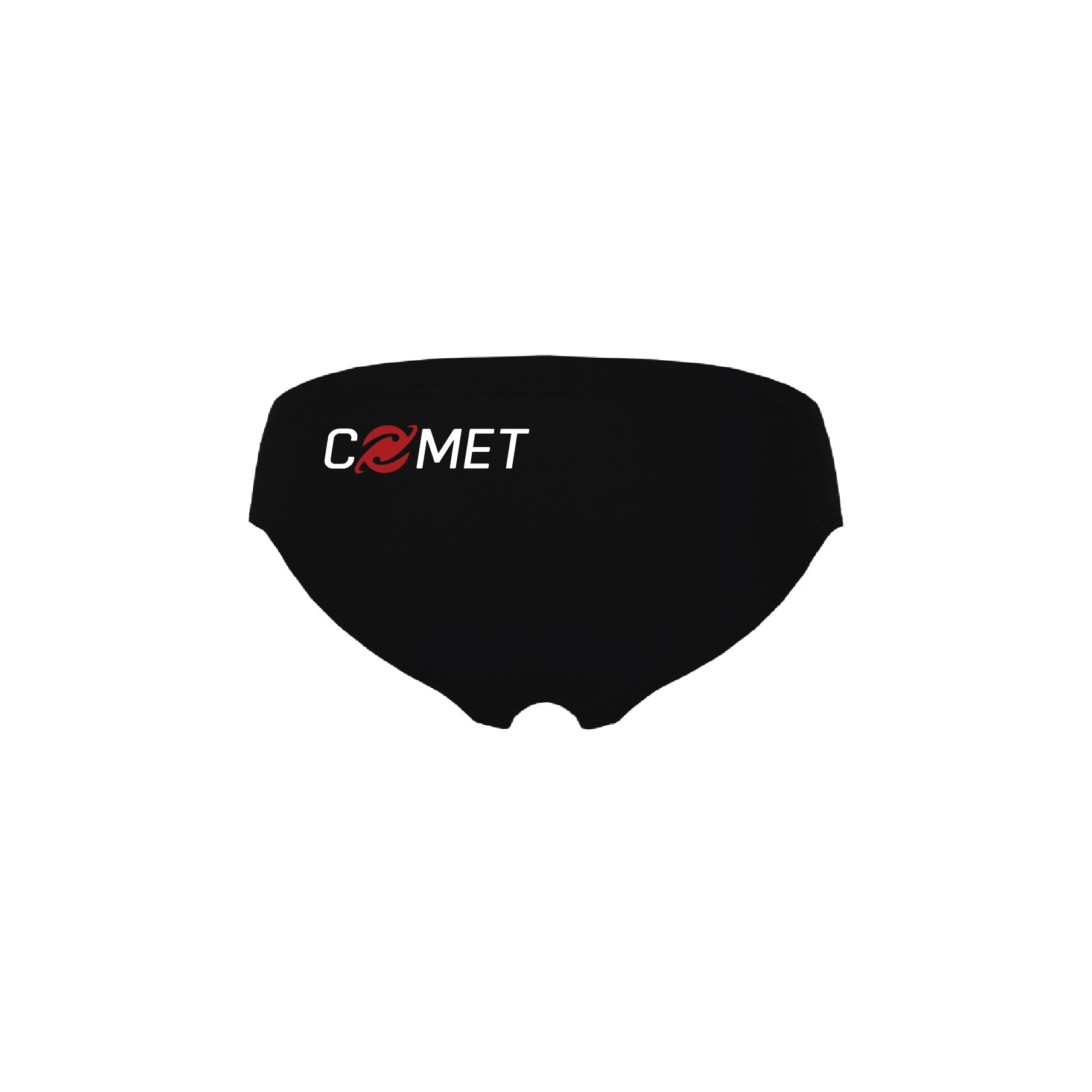 Comet Boys' Solid Team Swim Briefs - Black