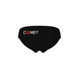 Comet Boys' Solid Team Swim Briefs - Black