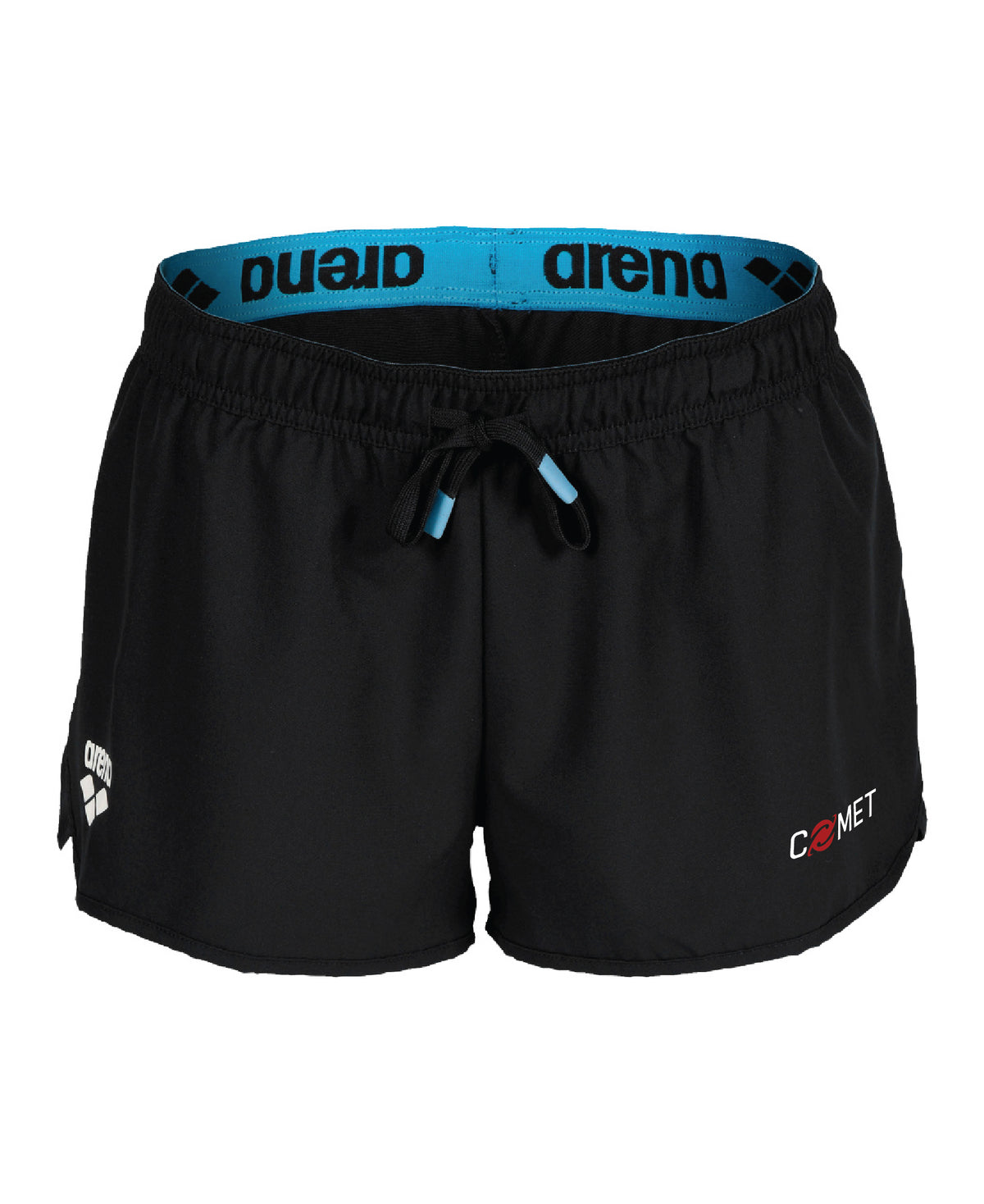 Comet Women's Solid Shorts - Black