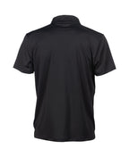 Comet Unisex Solid Polo Shirt - Black