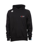 Comet Unisex Hooded Panel Sweatshirt - Black