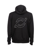 Comet Unisex Hooded Panel Jacket - Black