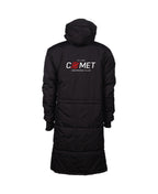 Comet Unisex Solid Parka - Black