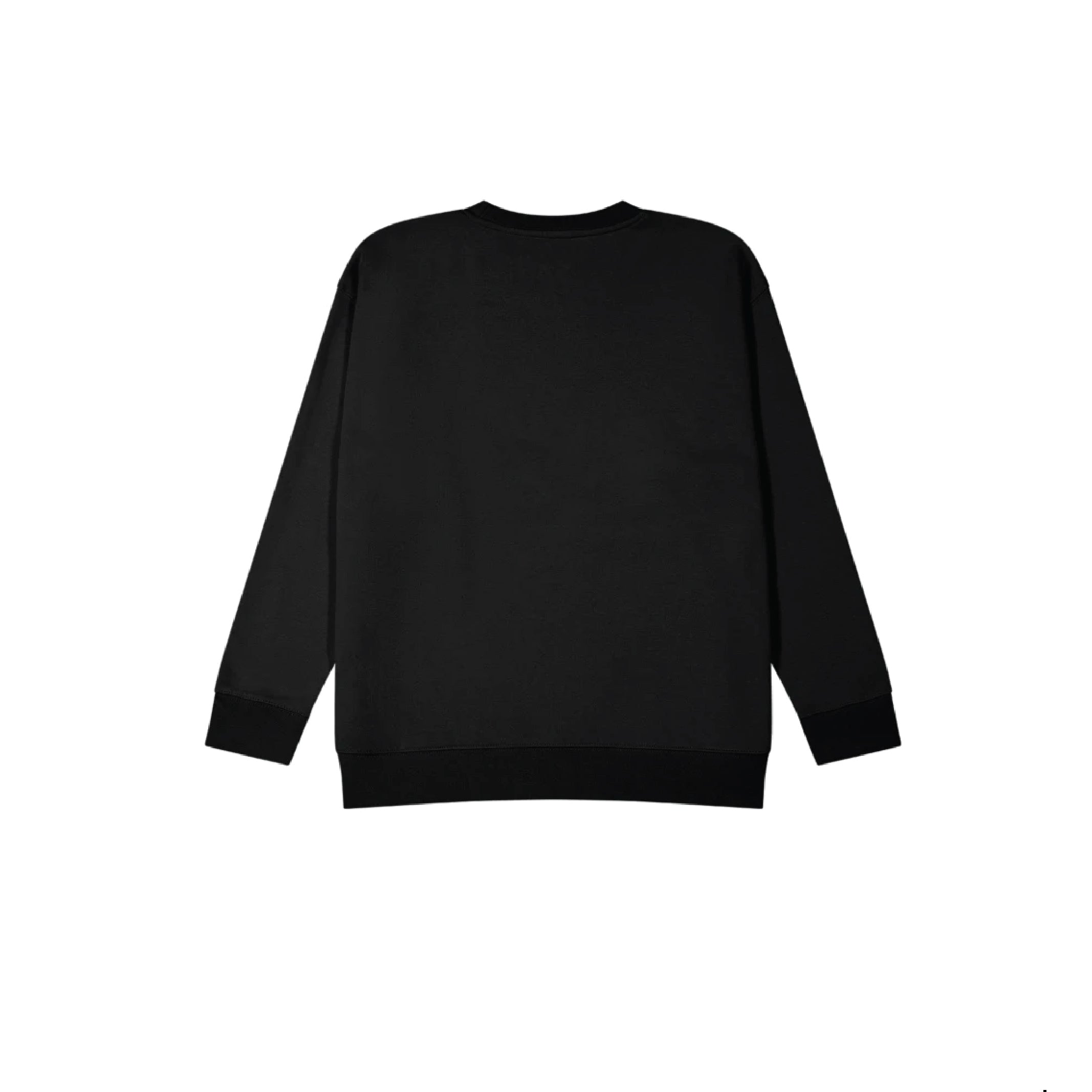 Comet Womens Standard Crew Neck Sweat - Black