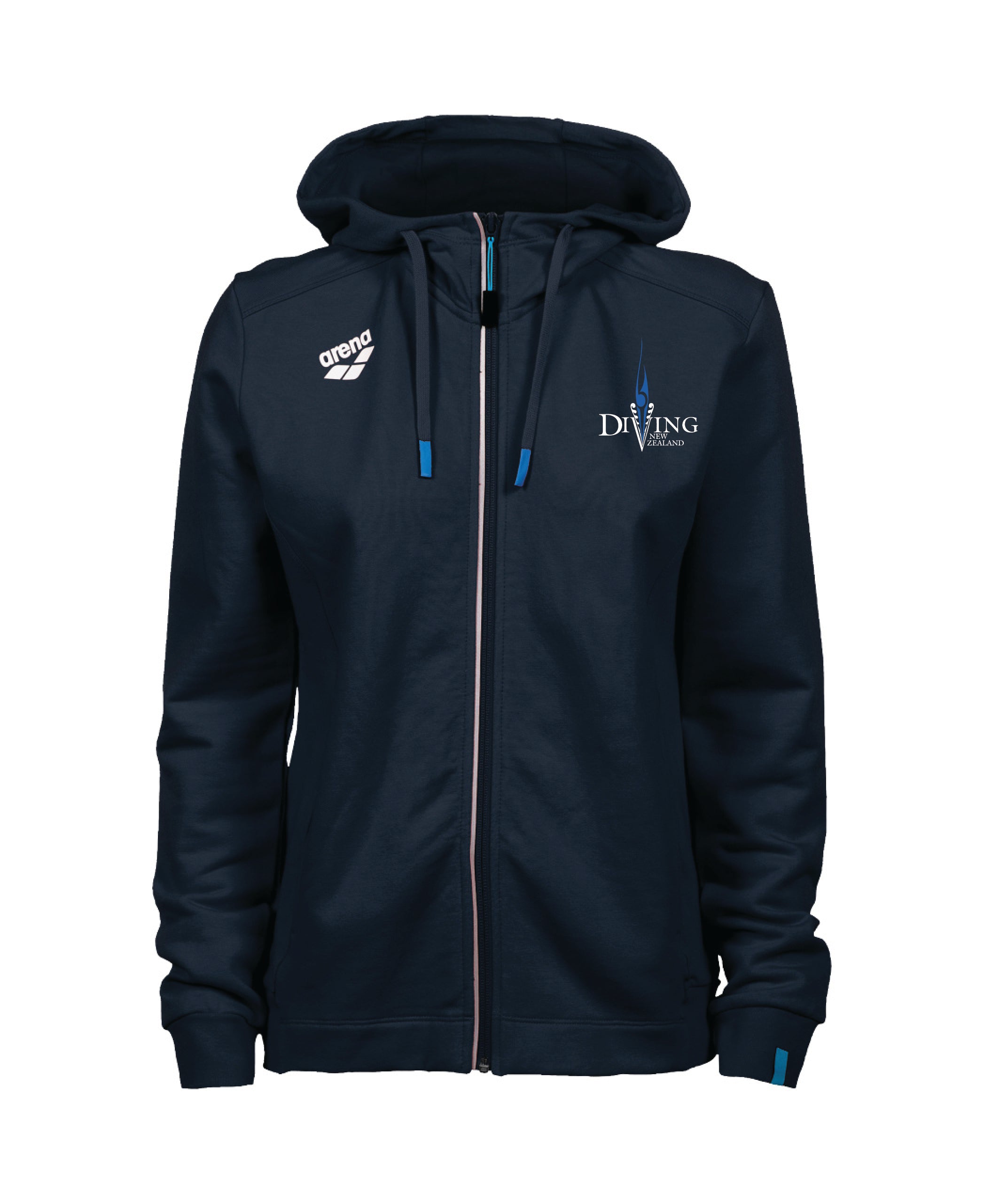 Dive NZ Women's Hooded Panel Jacket