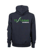 Te Arawa Unisex Hooded Panel Jacket - Navy