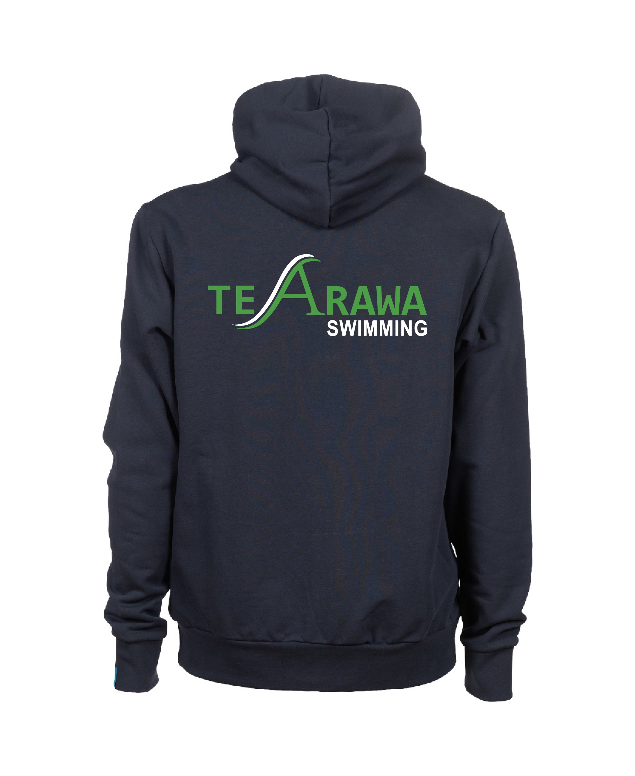 Te Arawa Unisex Hooded Panel Jacket - Navy