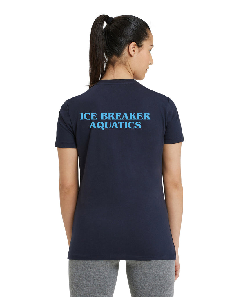 Ice Breaker Aquatics Women's Panel T-Shirt - Navy