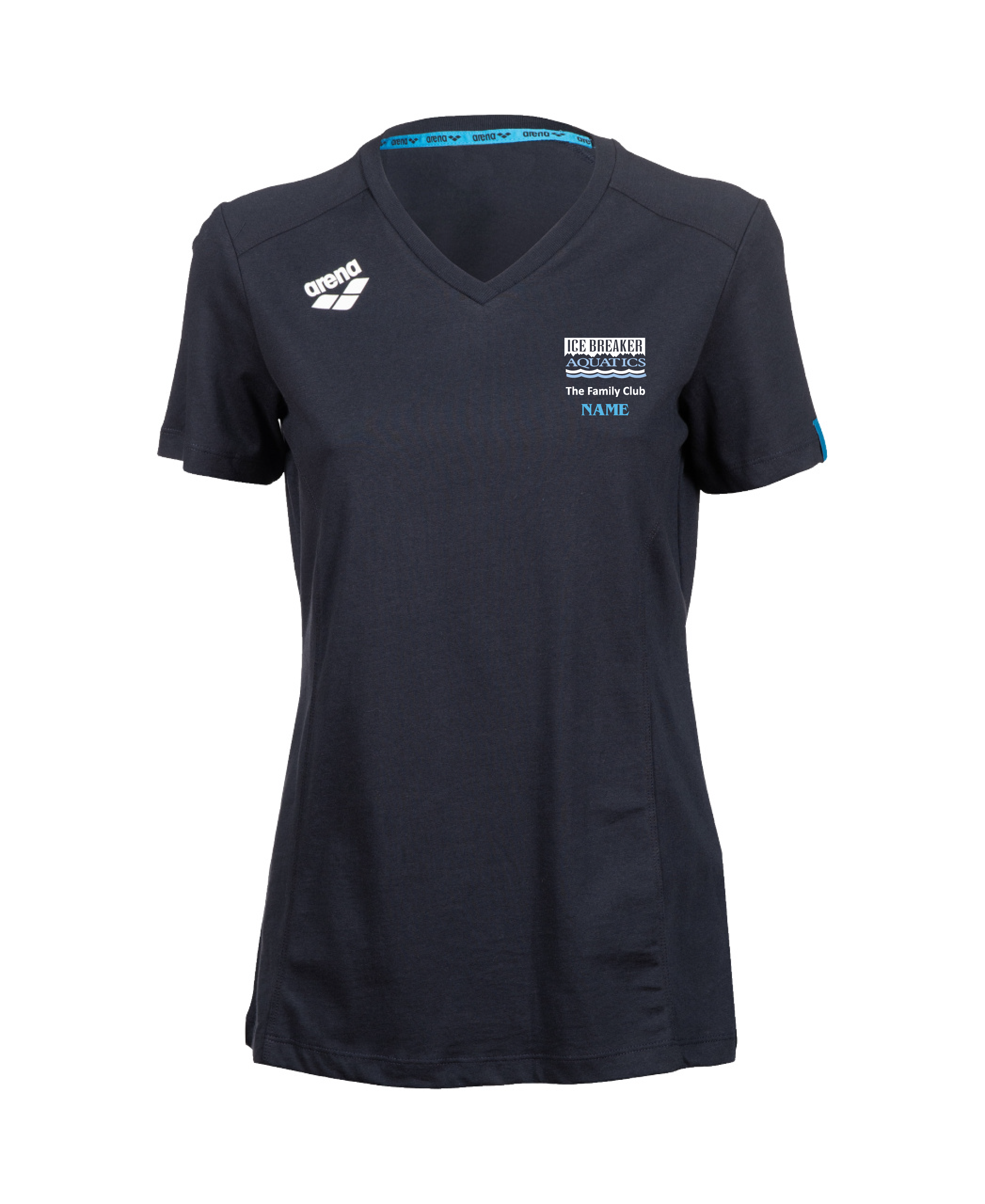 Ice Breaker Aquatics Women's Panel T-Shirt - Navy