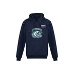 Ice Breaker Aquatics Unisex Team Hoodie - Navy