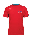 Levin Swimming Club Unisex Team T-Shirt Solid - Red