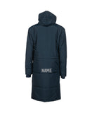 Levin Swimming Club Unisex Solid Team Parka - Navy
