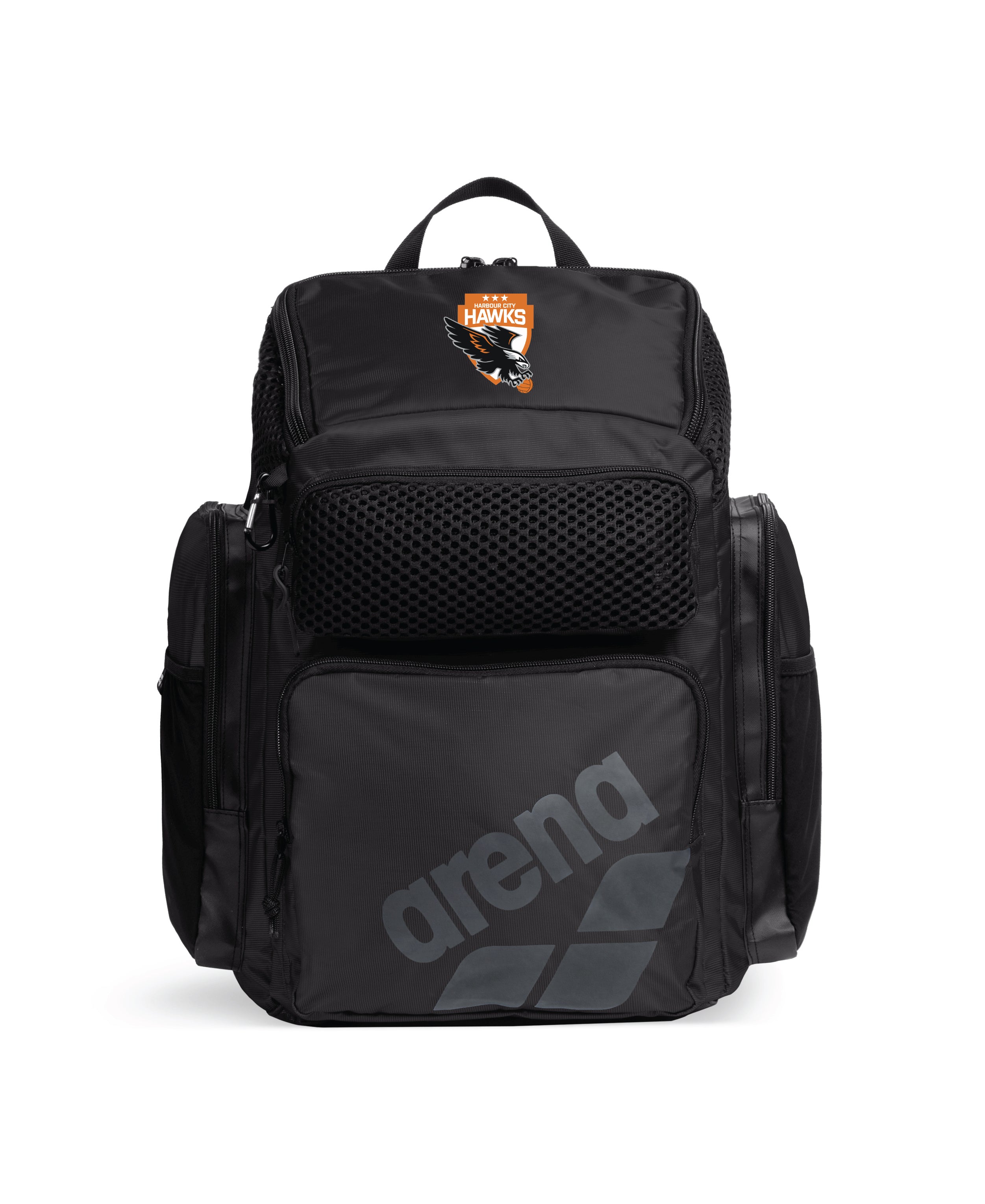 Harbour City Hawks Team Arena One Go Backpack 45 - Black