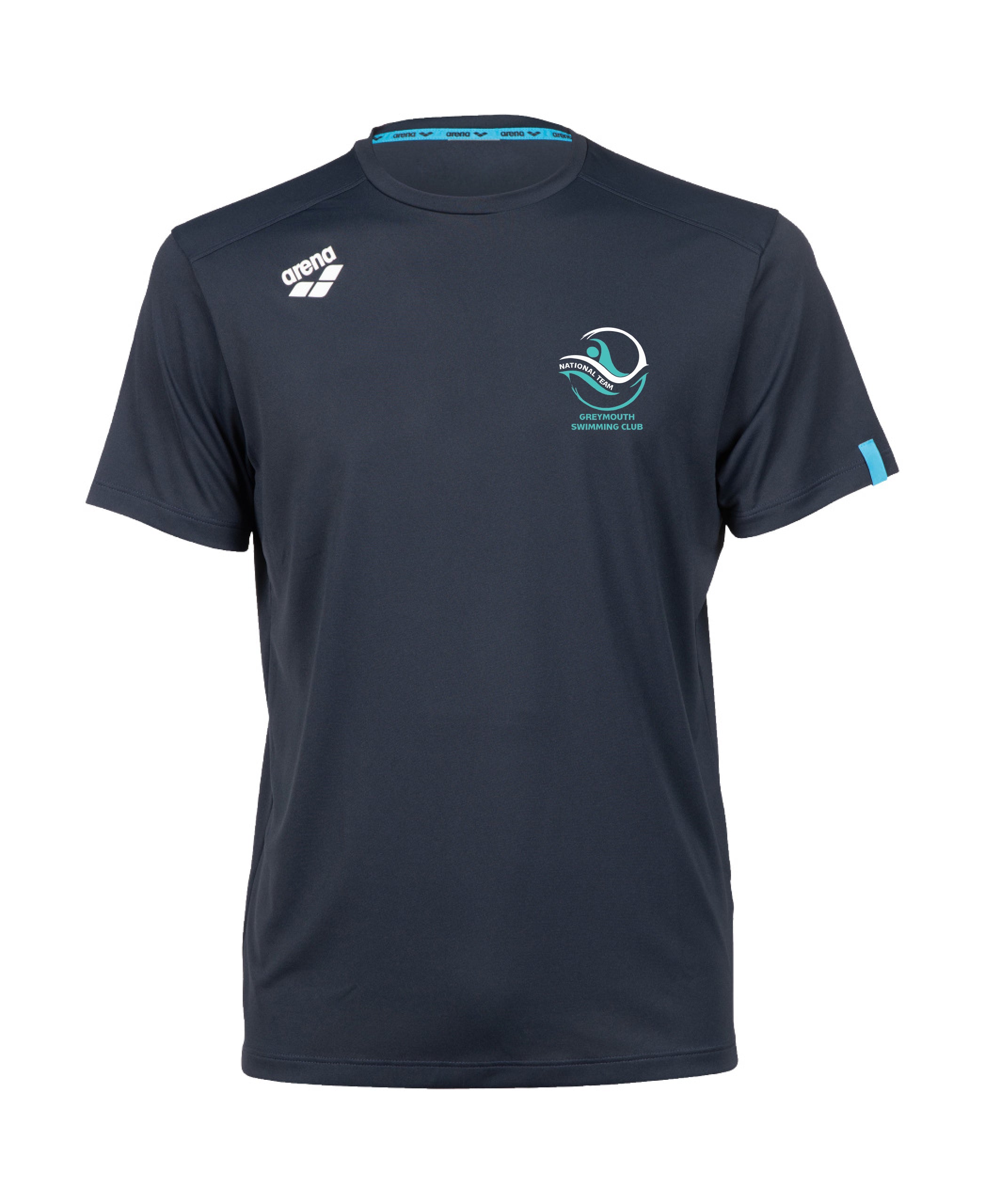 Greymouth Unisex Solid T-Shirt - Navy (National Team)