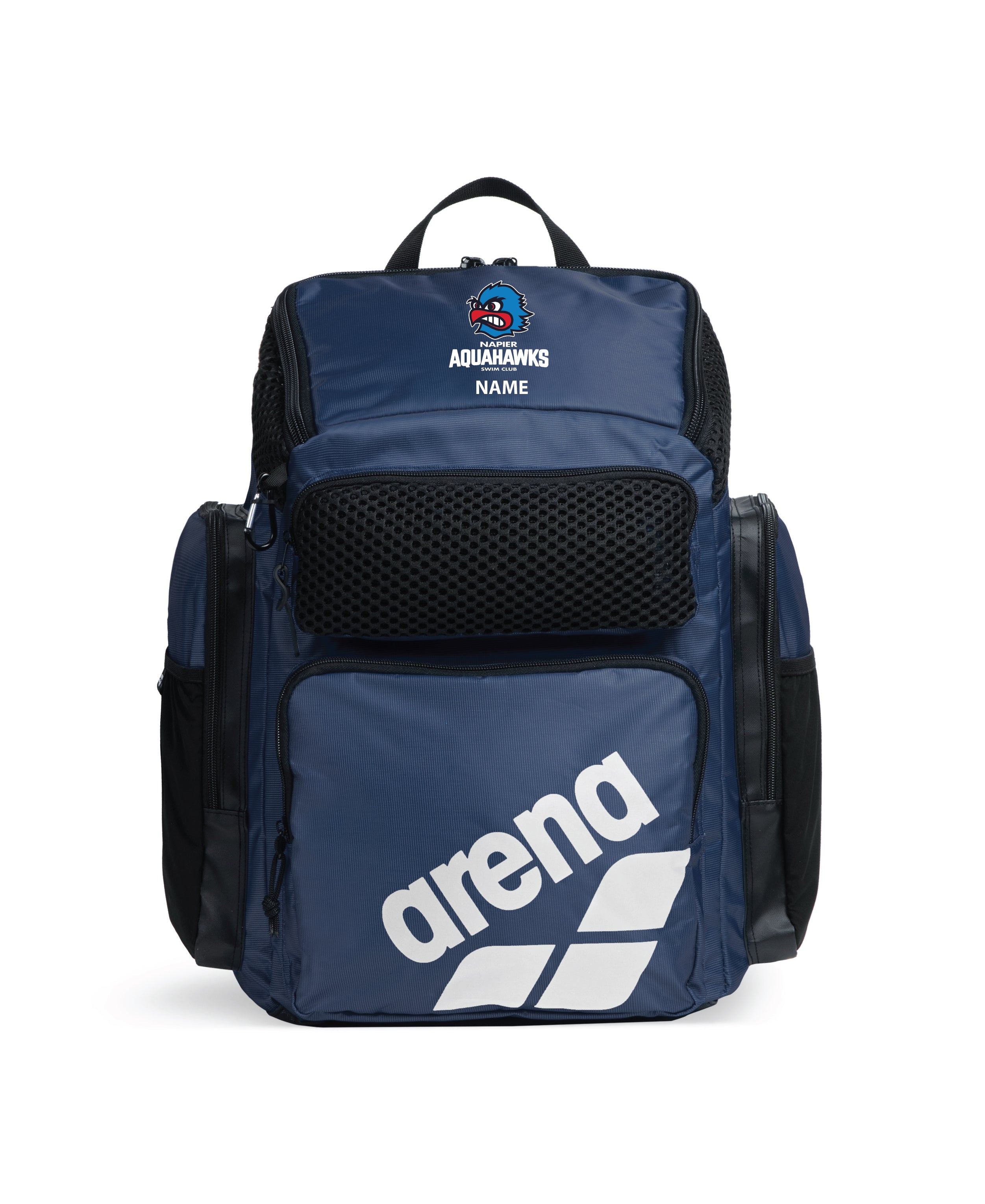 Aquahawks Swim Club Team Arena One Go Backpack 45 - Navy