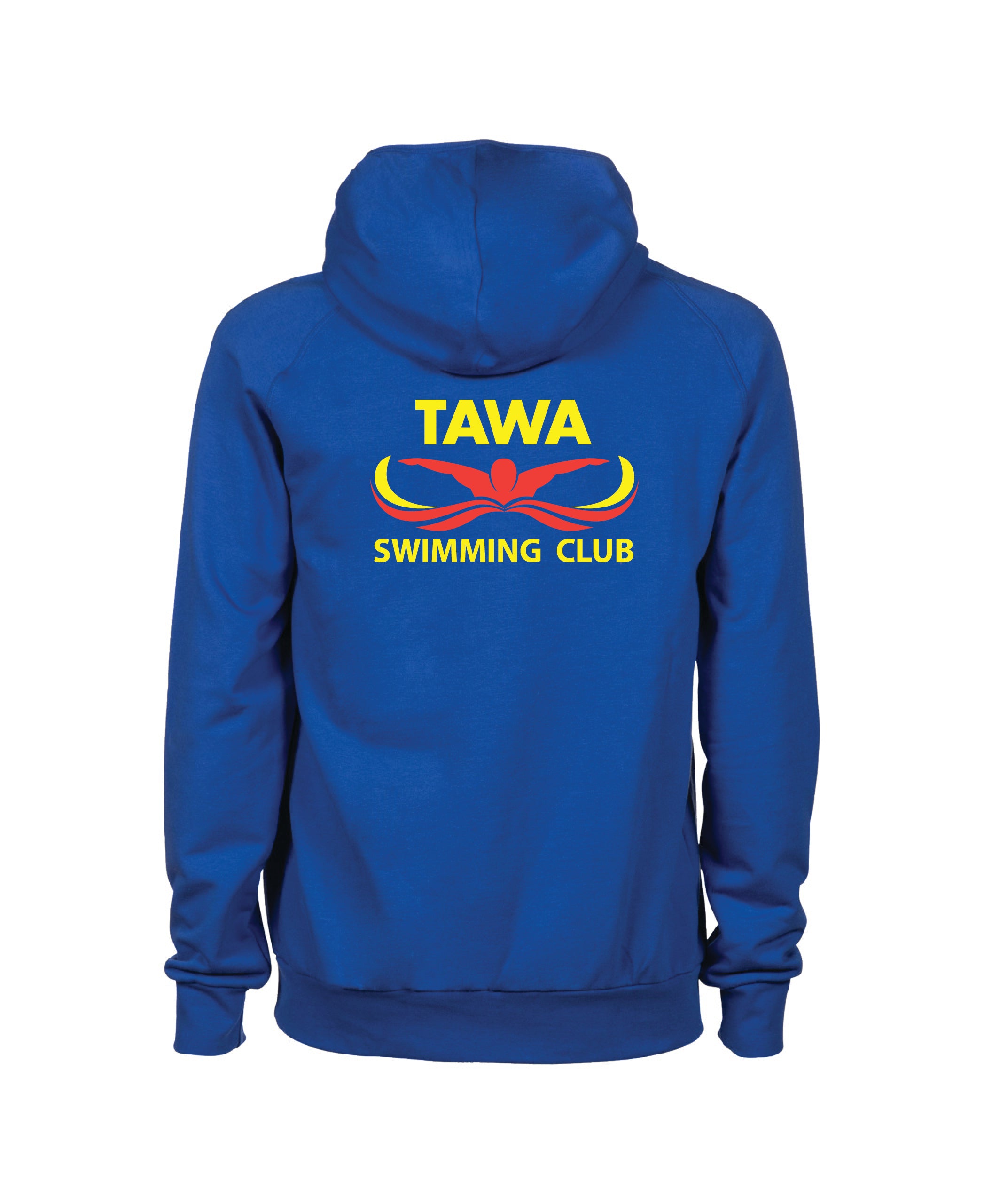 Tawa Swim Club Unisex Hooded Panel Sweatshirt - Royal