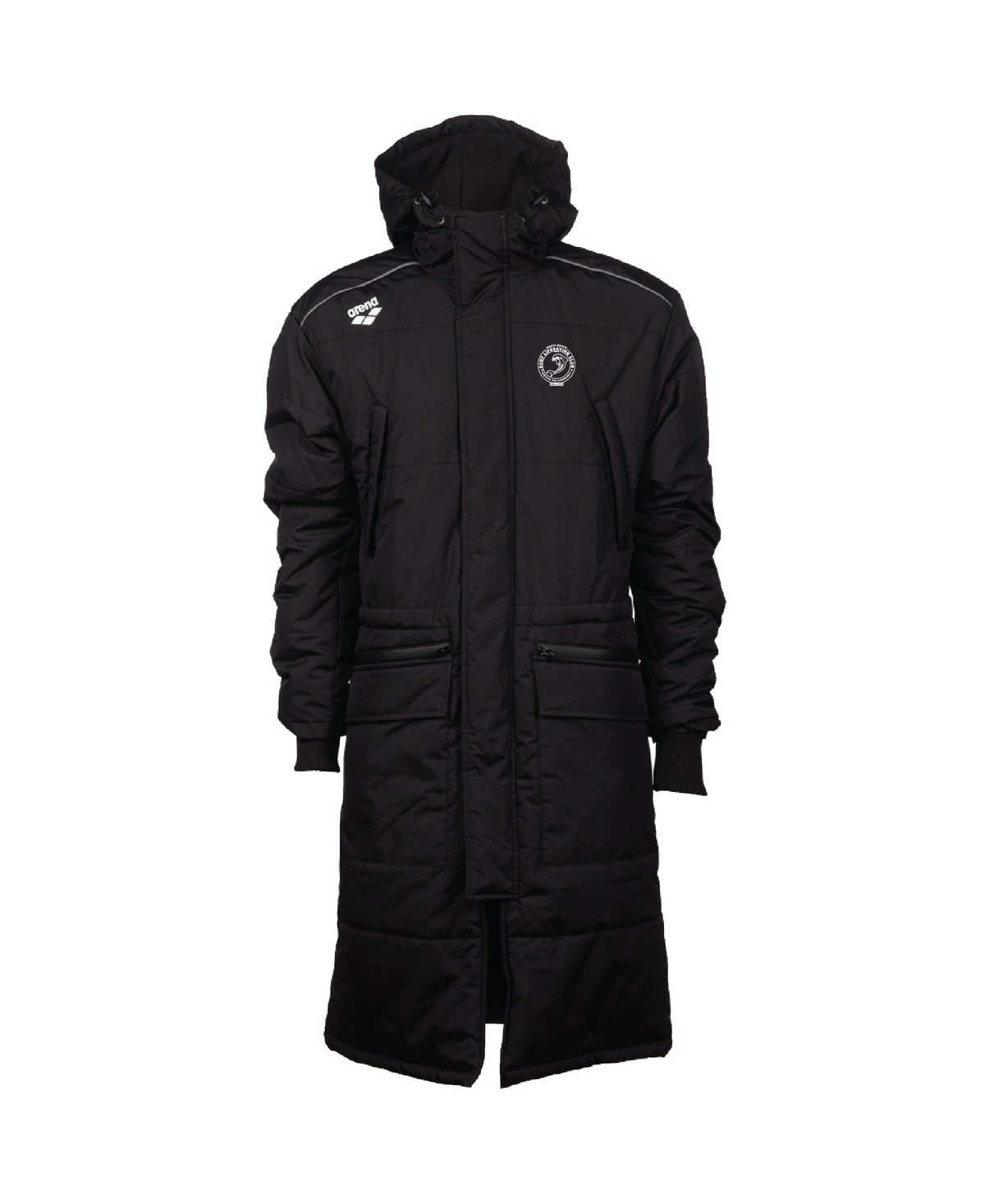 North Beach Unisex Solid Parka - Black