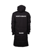 North Beach Unisex Solid Parka - Black