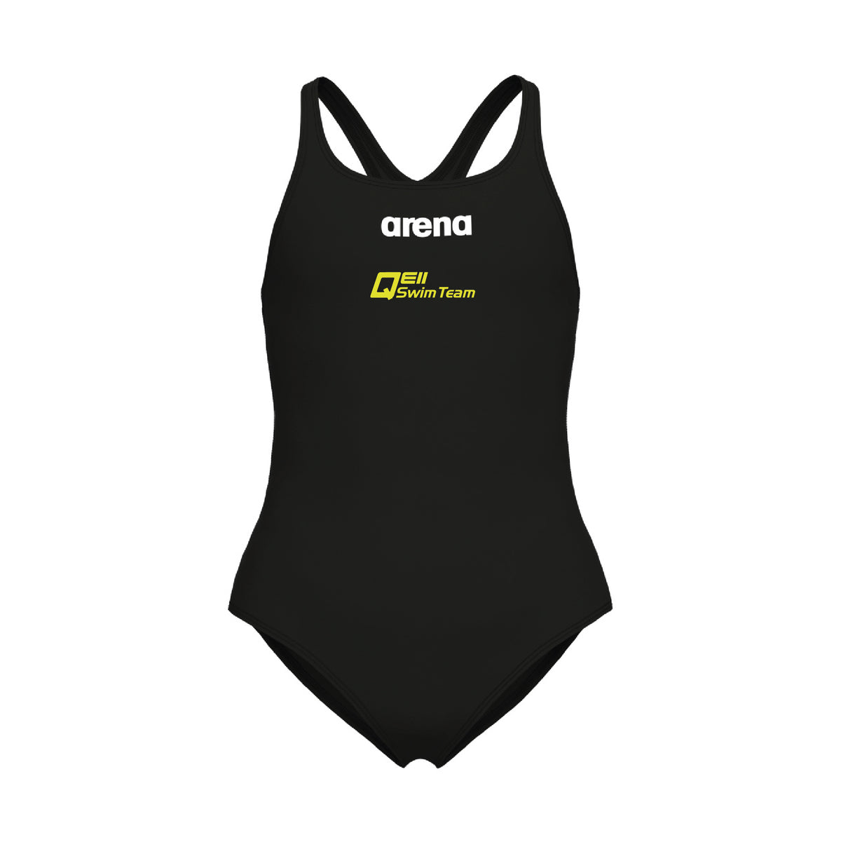 QEII Girl's Team Pro Swimsuit - Black