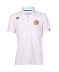 Roskill Masters Unisex Solid Polo - White