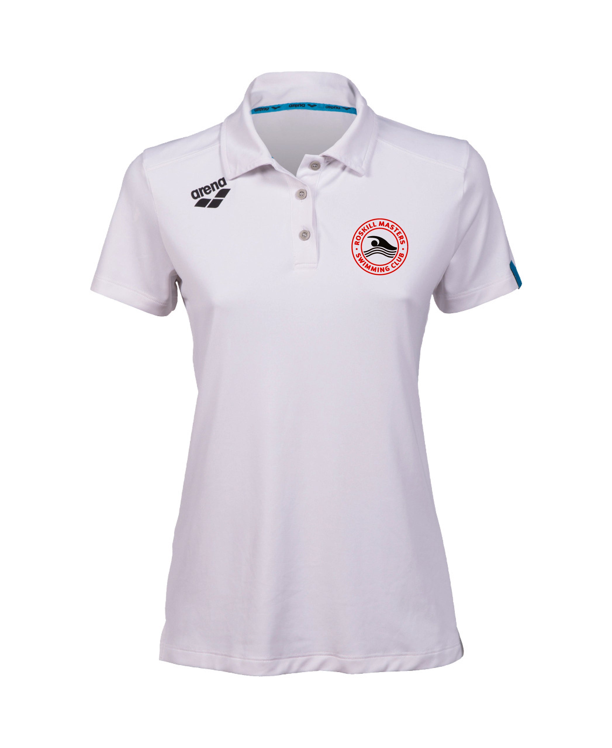Roskill Masters Women's Solid Polo - White