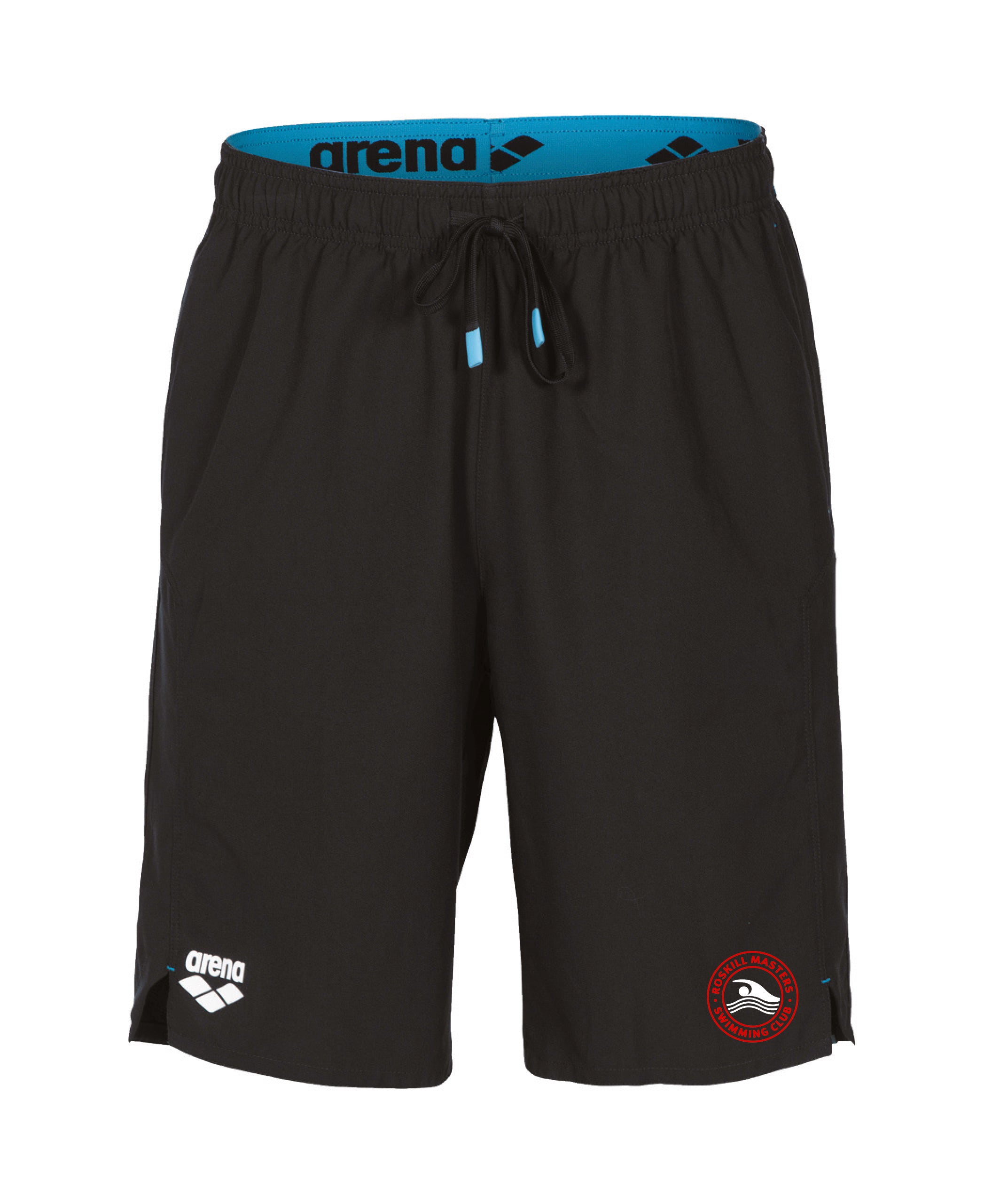 Roskill Masters Unisex Panel Bermuda - Black