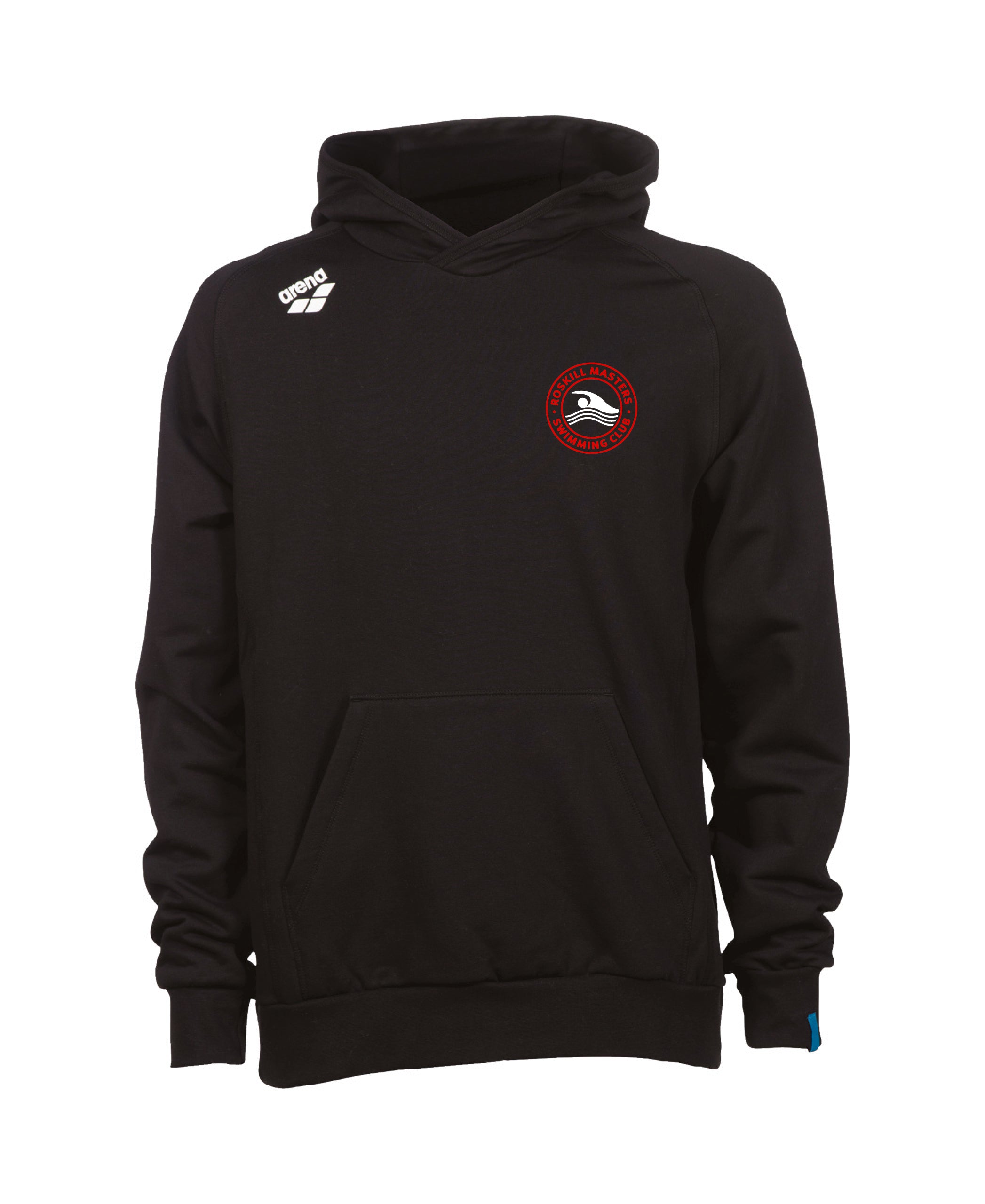 Roskill Masters Unisex Hooded Panel Sweatshirt - Black