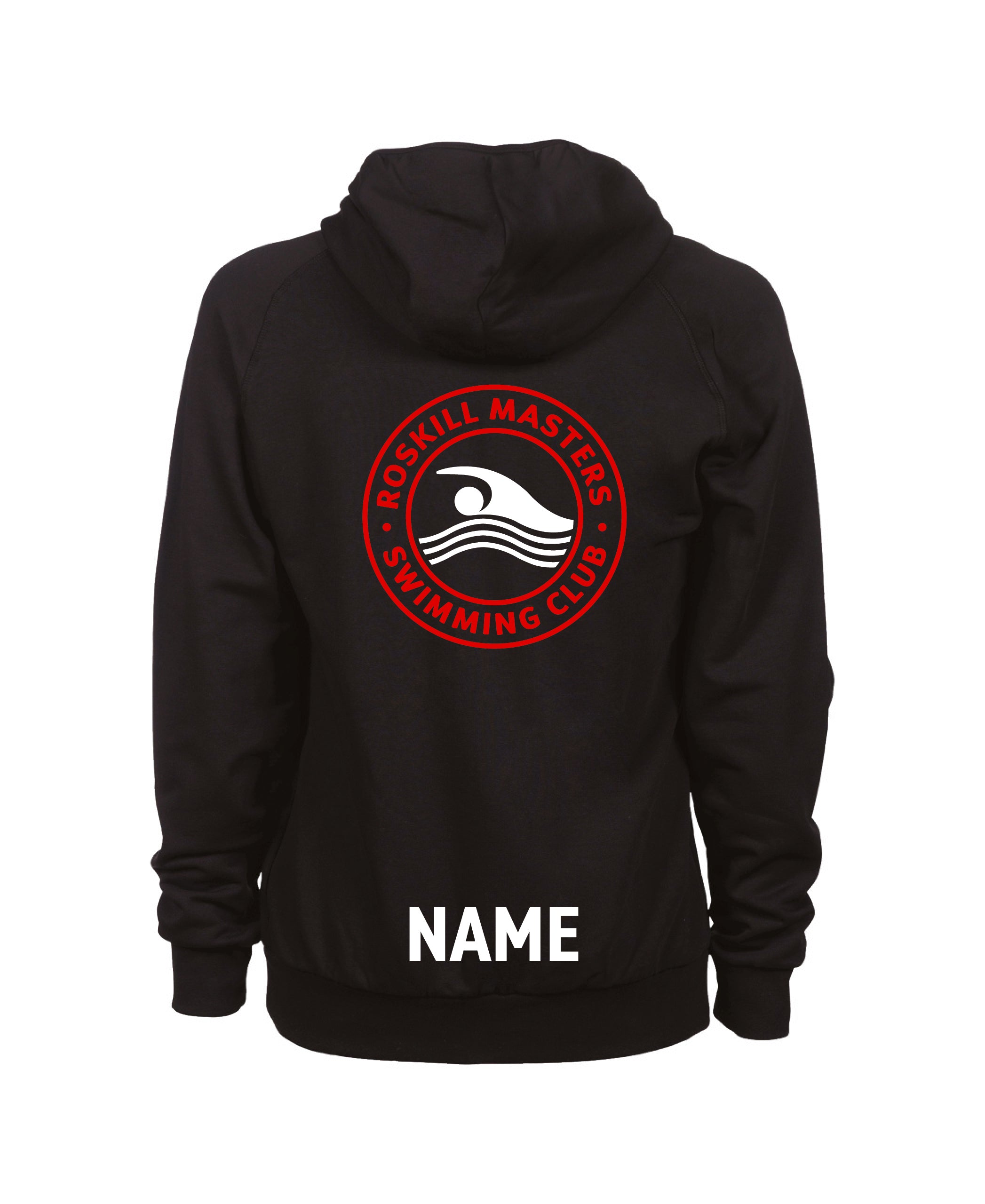 Roskill Masters Unisex Hooded Panel Sweatshirt - Black