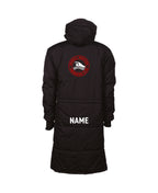 Roskill Masters Unisex Solid Parka - Black