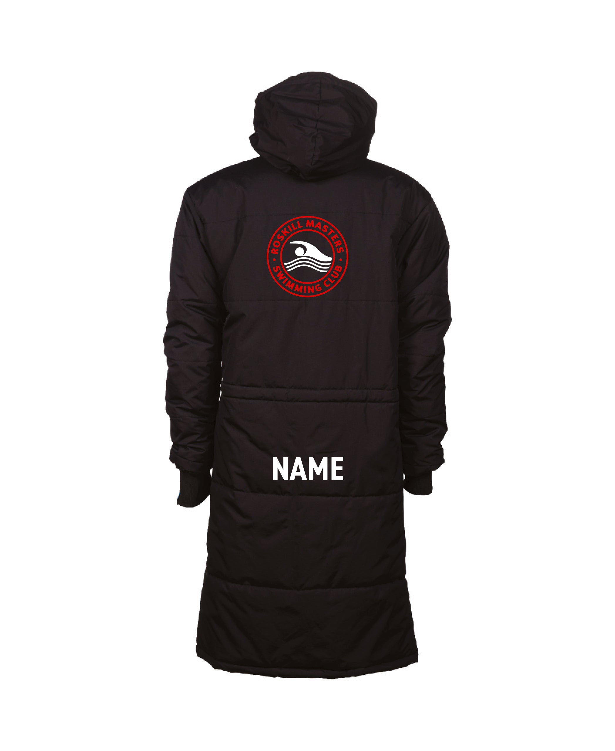 Roskill Masters Unisex Solid Parka - Black