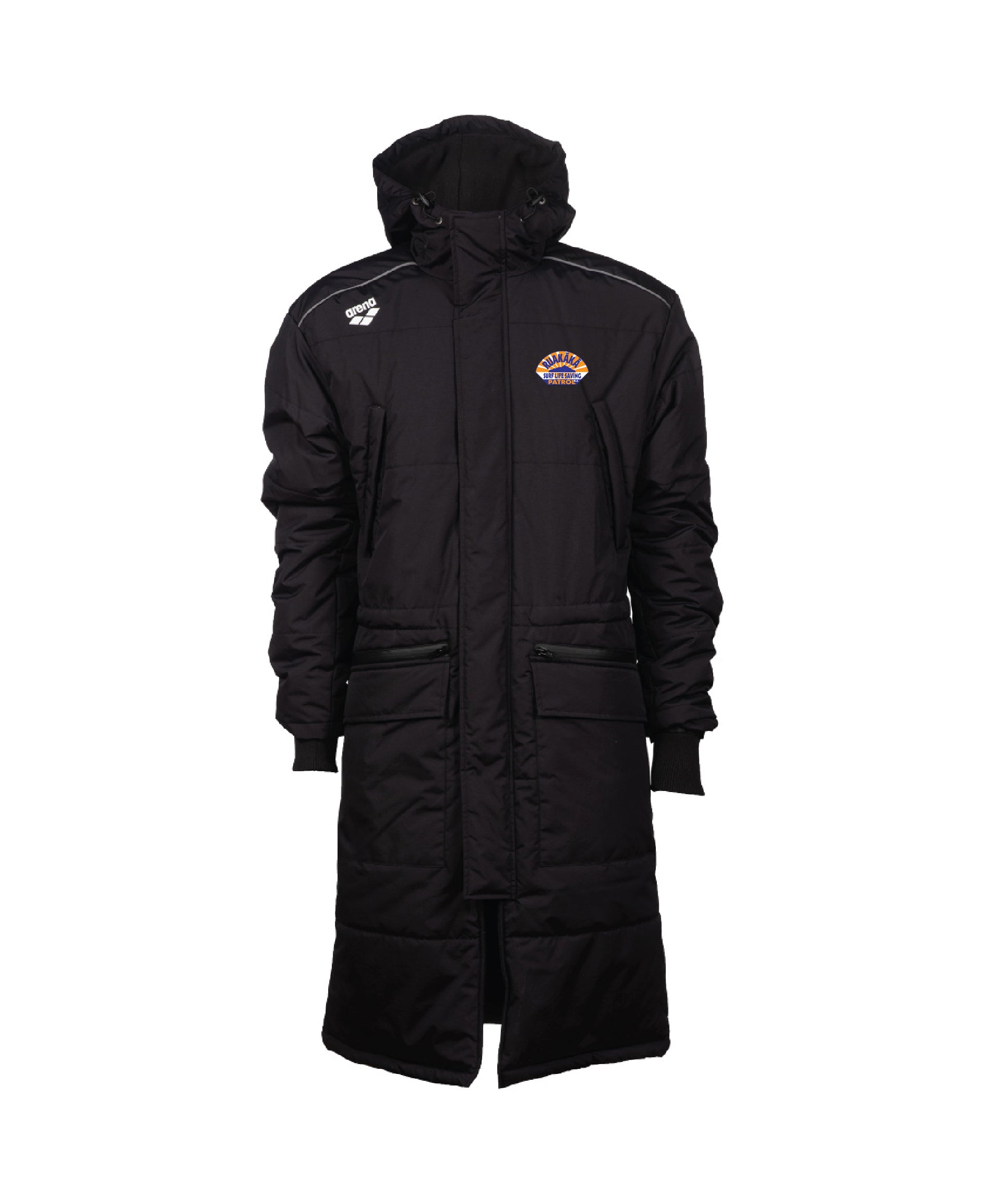 Ruakaka Team Unisex Solid Parka - Navy