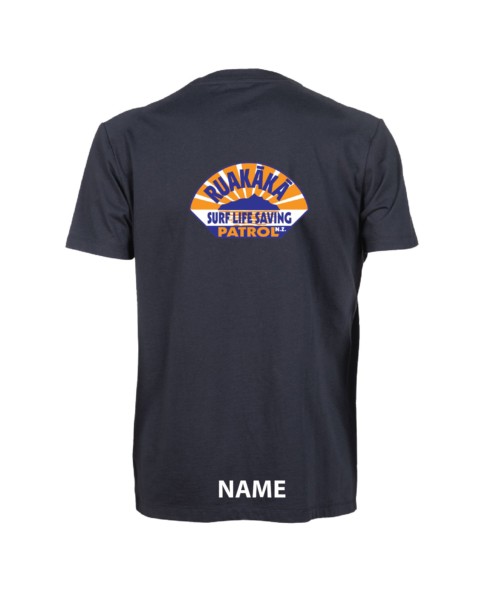 Ruakaka Team Unisex Panel T-Shirt - Navy