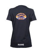 Ruakaka Team Women's Panel T-Shirt - Navy