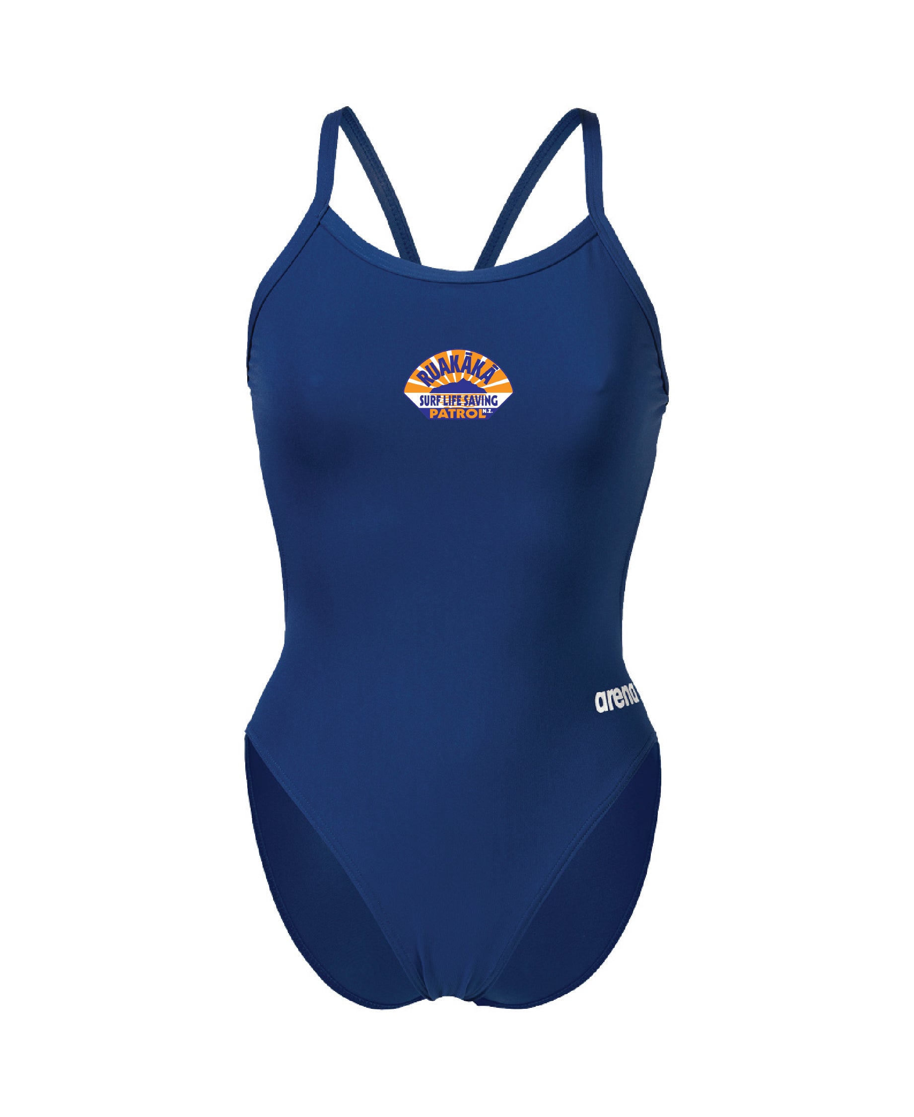 Ruakaka Women's Solid Team Challenge Swimsuit - Navy