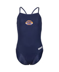 Ruakaka Girls' Solid Team Challenge Swimsuit - Navy