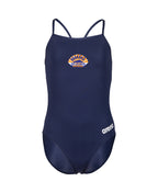 Ruakaka Girls' Solid Team Challenge Swimsuit - Navy