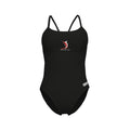 Coast Swimming Club Women's Solid Lace Back