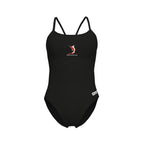 Coast Swimming Club Women's Solid Lace Back
