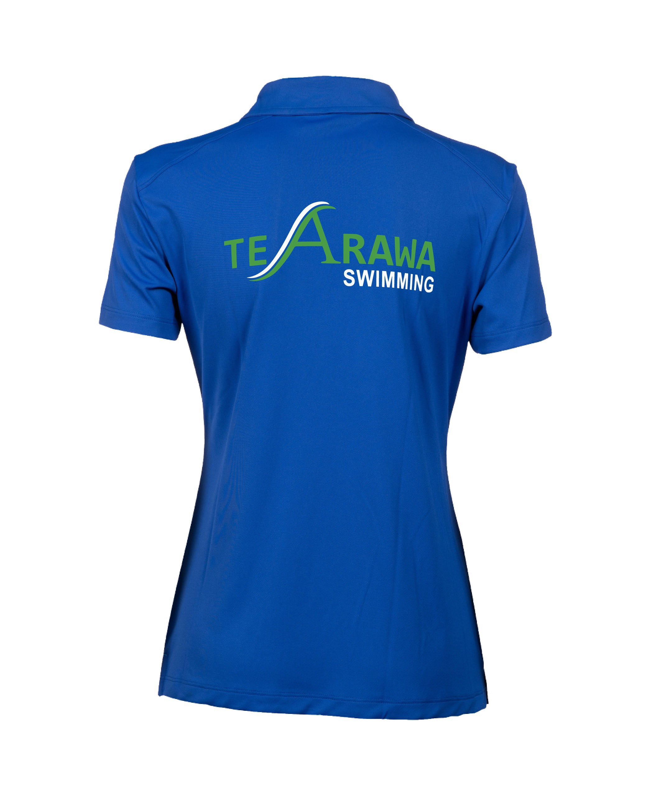 Te Arawa Women's Solid Polo - Royal
